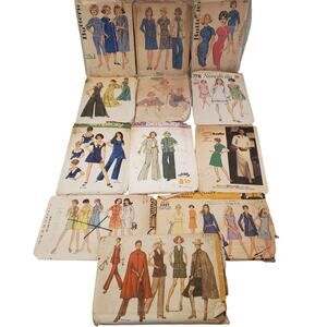 Vintage 1960s Sewing Patterns 1970s Sewing Patterns Jiffy Knits Simplicity